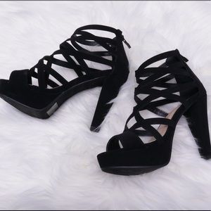 Guilty Shoes Ankle Platform High Heels